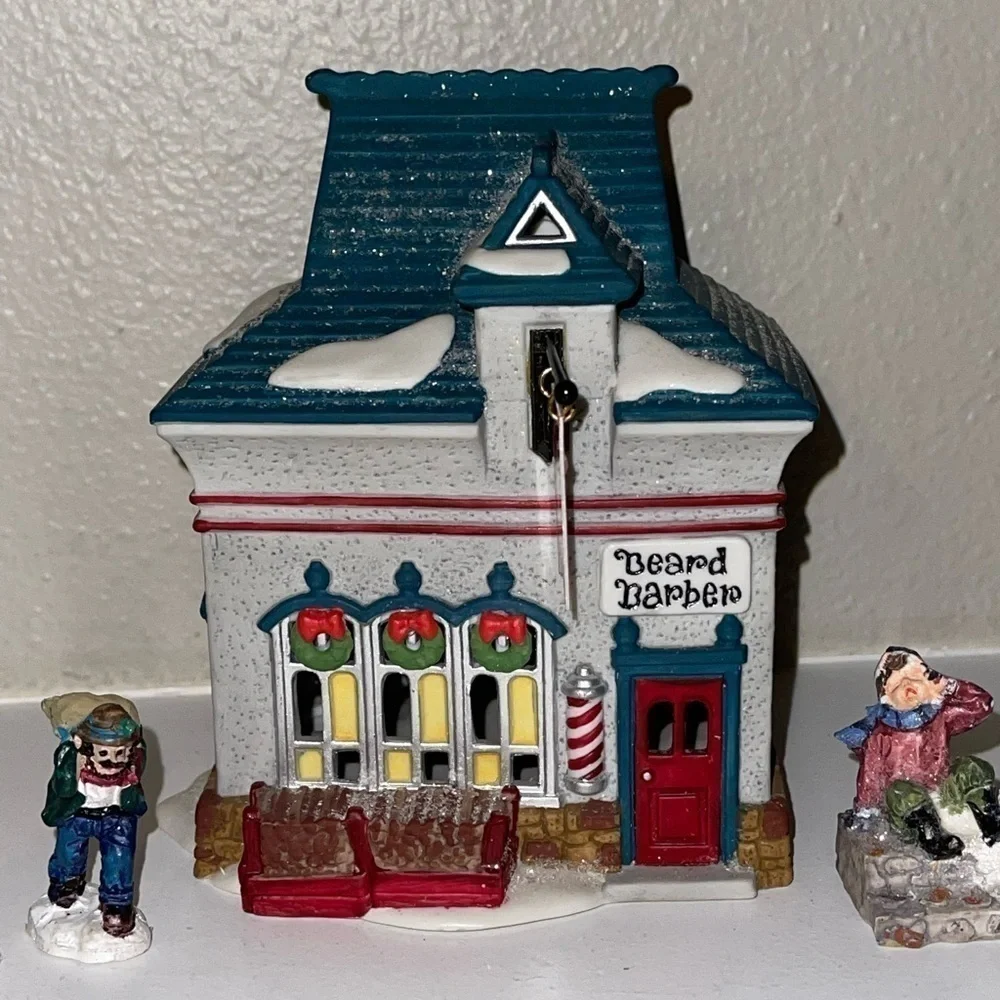 Heritage village North Pole series “ Beard Barber Shop” 5634-0